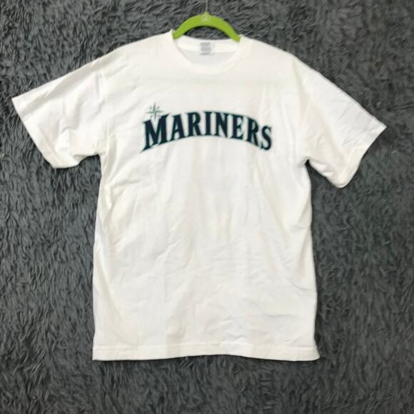 Mariners MLB- Ichro #51 Youth Delta Magnum Heavyweight XL T-Shirt White - Picture 1 of 6
